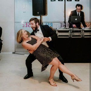 LBD with Gold Dots 🖤✨